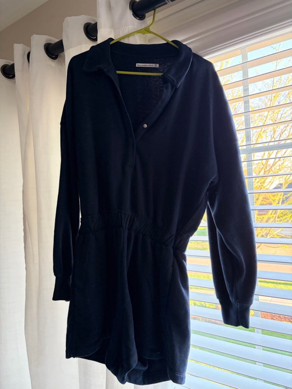NWOT Abercrombie & Fitch long sleeve romper